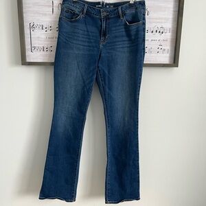 Old Navy Dark Blue Boot Cut Jeans